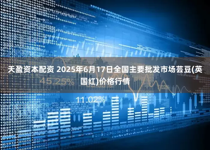 天盈资本配资 2025年6月17日全国主要批发市场芸豆(英国红)价格行情